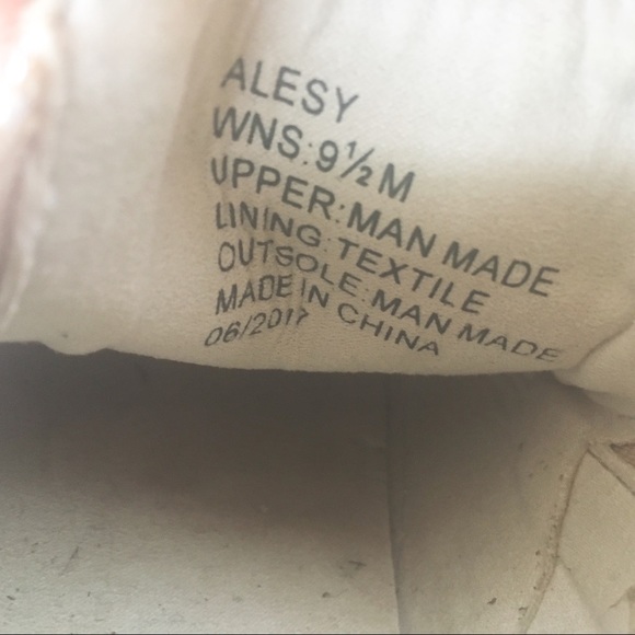 KENNETH COLE Rose Gold Platform Sneaker 9.5 - Picture 8 of 8